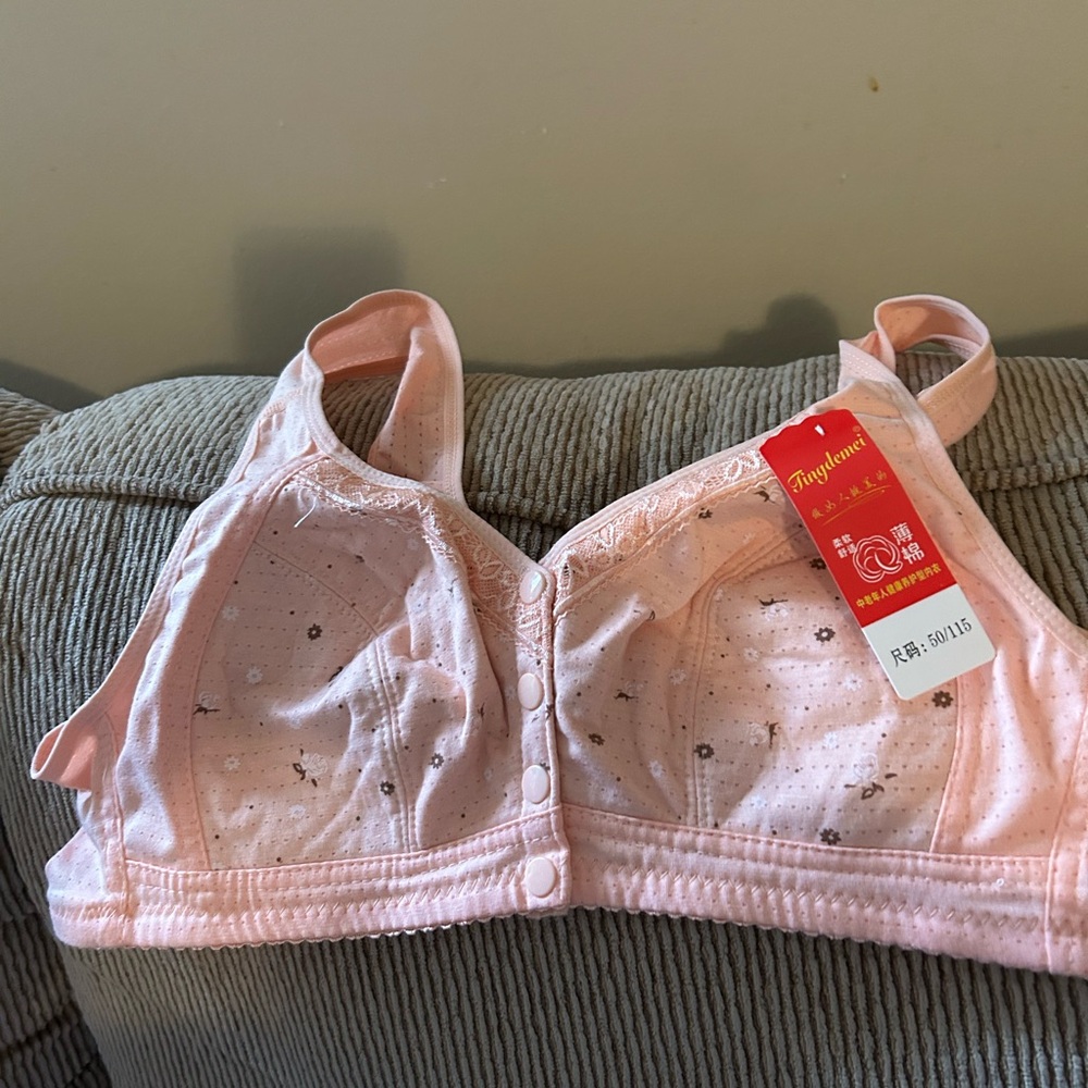 Pink Women's Bra